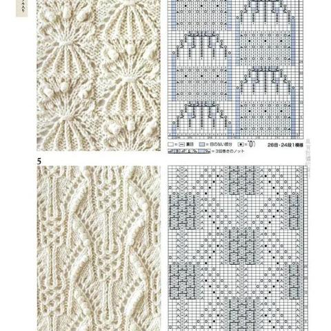 棒针花样最新图解大全集