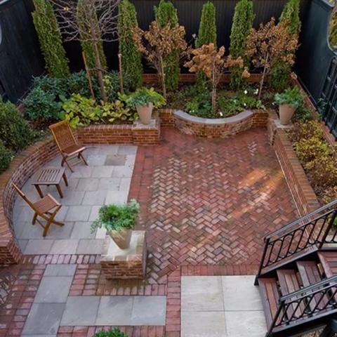 最新红砖院子设计，时尚与实用完美结合