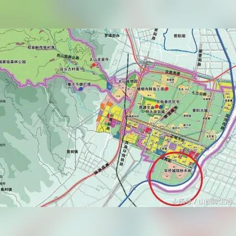 晋阳湖西岸发展动态,投资、建设齐驱并进