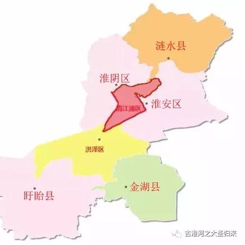 淮安最新地图详解