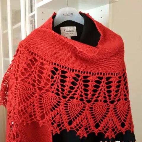 最新披肩织法教程,详细步骤揭秘