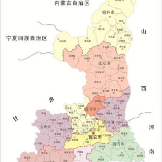 西安最新区域划分图解析